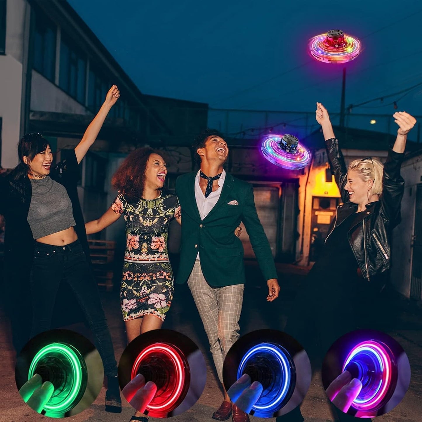 Flying Air Spinner™ | Rechargeable LED Spinner