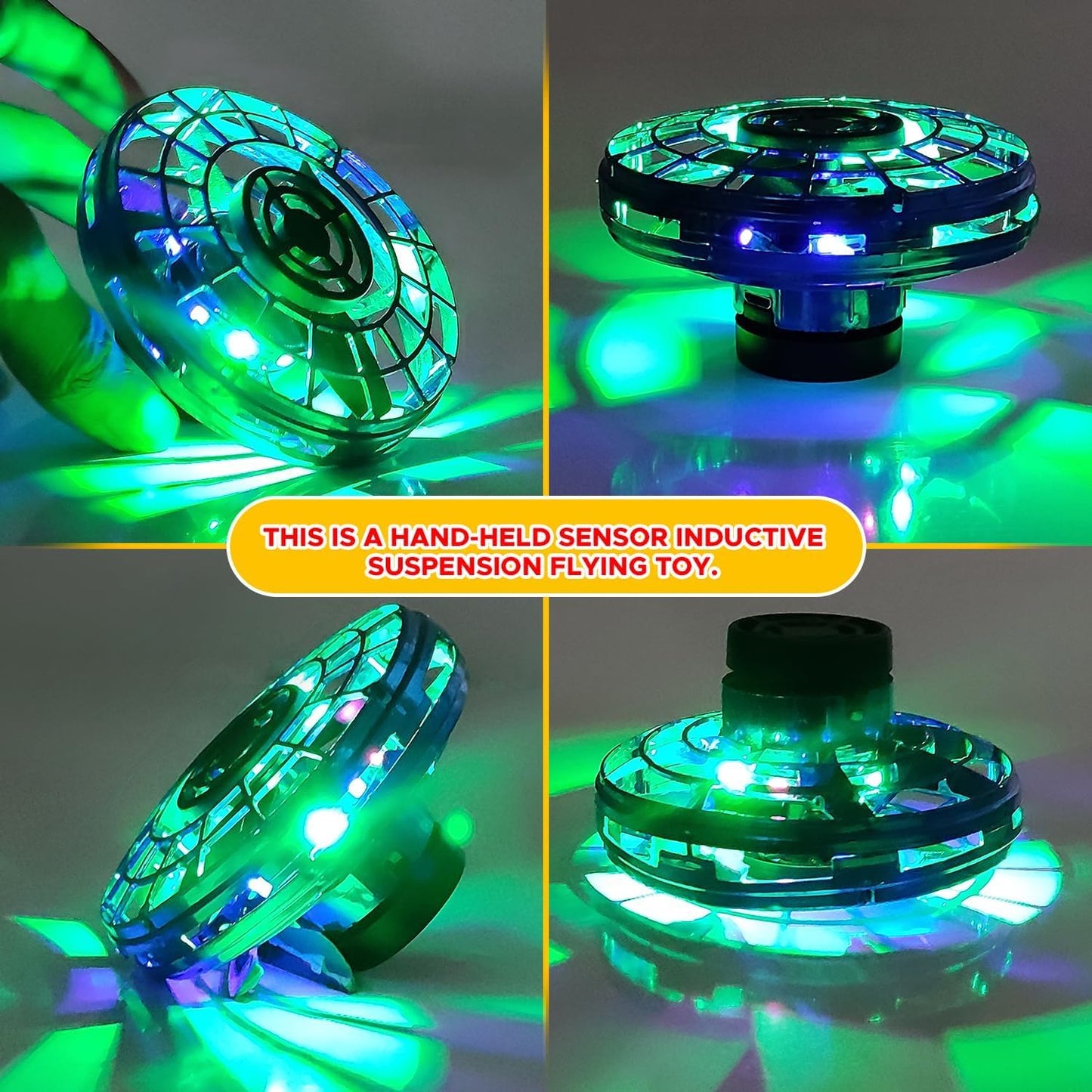 Flying Air Spinner™ | Rechargeable LED Spinner